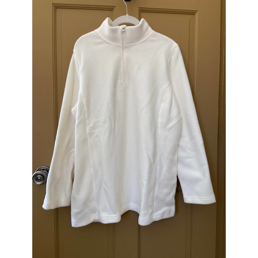 Woman Within Fleece Pullover Size 14/16 NWOT